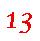 13