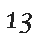 13