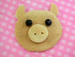 pig-shaped pancake