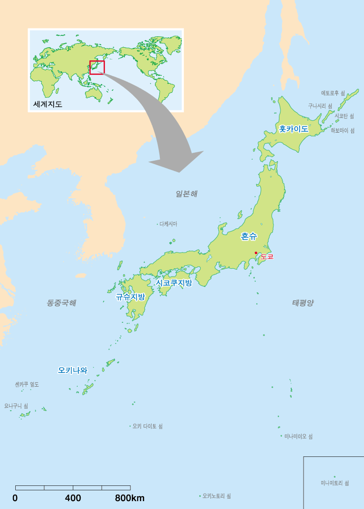 일본지도