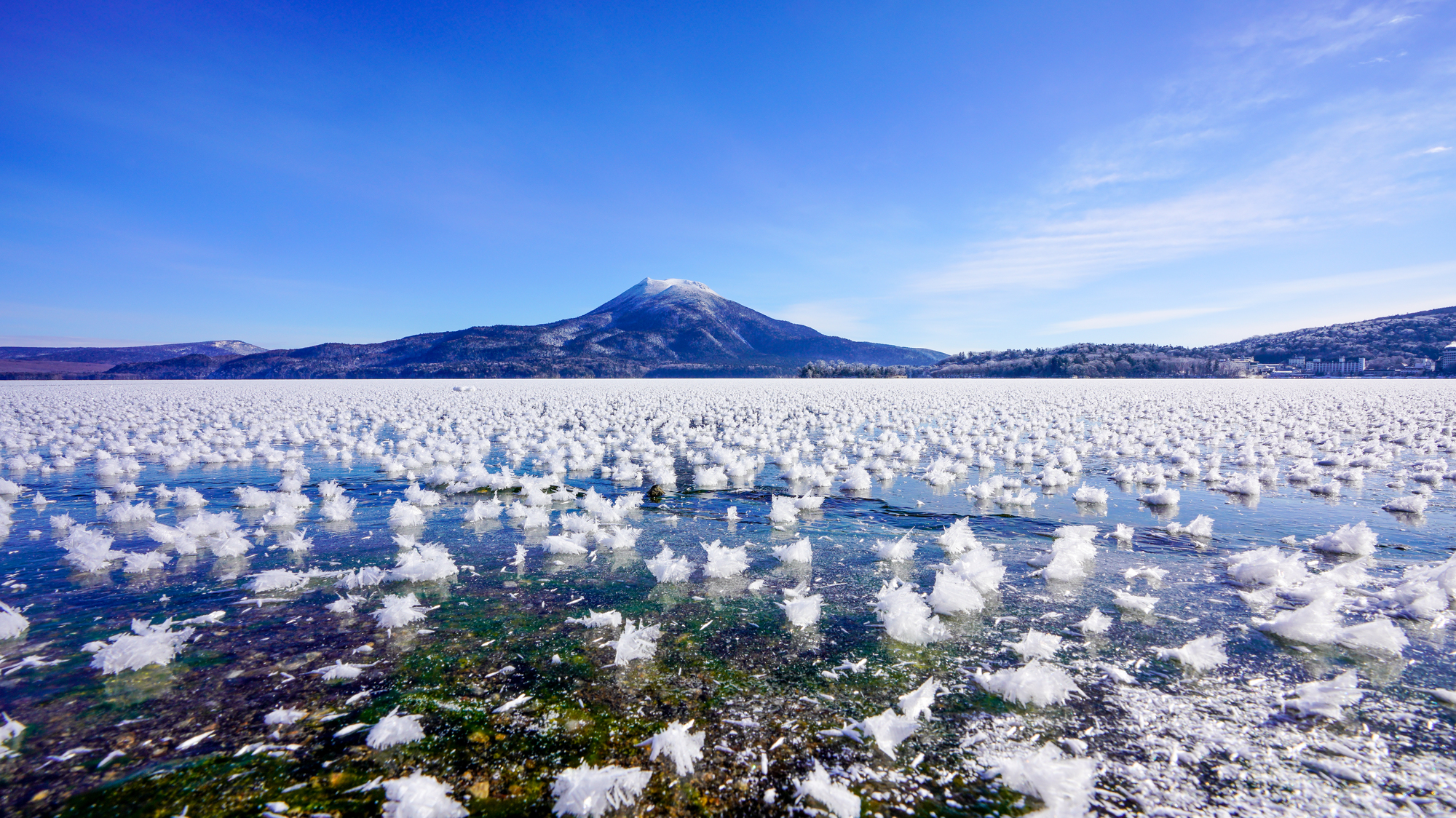 Lake Akan and the special natural monuments, Marimo (round green algae)