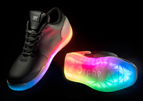 Orphe smart shoes. © no new folk studio Inc.