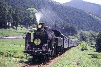 a steam train