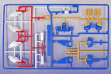 Plastic model parts