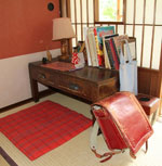 The desk Satsuki used for studying.