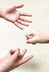 Japanese version of Rock-Paper-Scissors