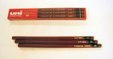 Finished pencils of approximately the same quality as store-bought ones