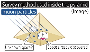 Film is set up to observe muon particles in the space already discovered