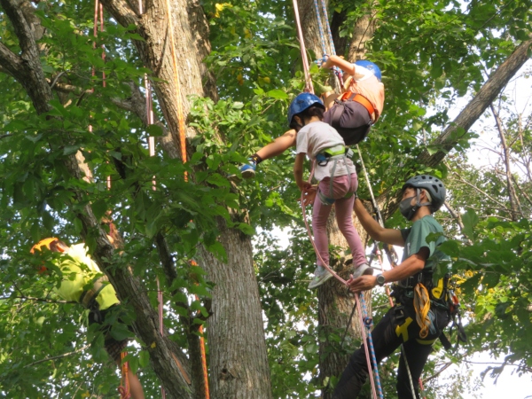 A moku-iku event in Hokkaido