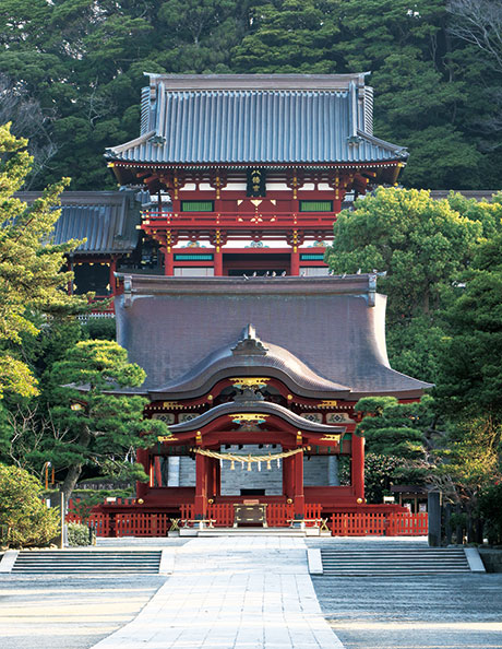 The beautiful Tsurugaoka Hachimangu Shrine. (Tsurugaoka Hachimangu Shrine)