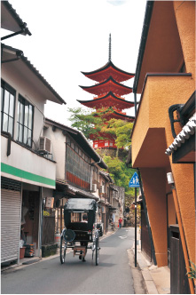 かつての目抜き通り、町家通り