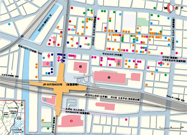 Akihabara Map