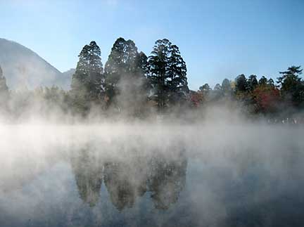 The beautiful Lake Kinrin.