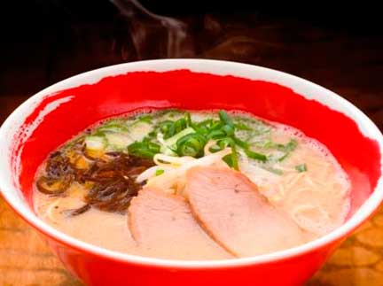 Hakata ramen. (C)Fukuoka City