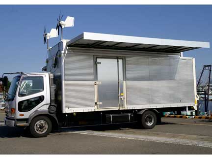 The truck-loaded Courier Water. (C)Organization for the Development of Private Participation in Public Projects