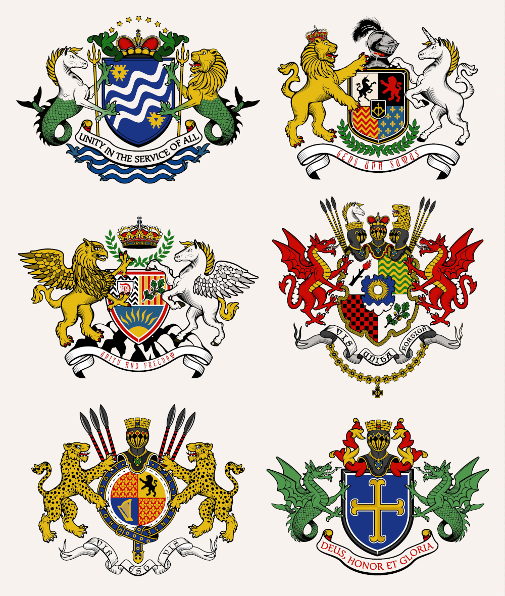 Examples Of Family Crest