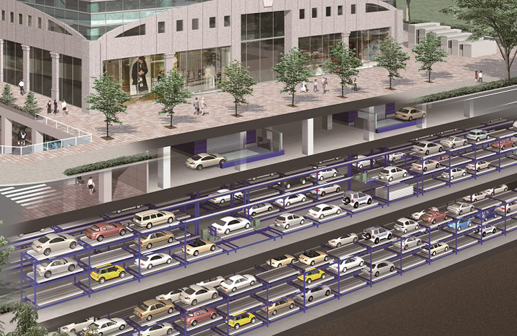 Hidden Like Secret Bases – Automated Multistory Parking Facilities, Tech &  Life, Trends in Japan