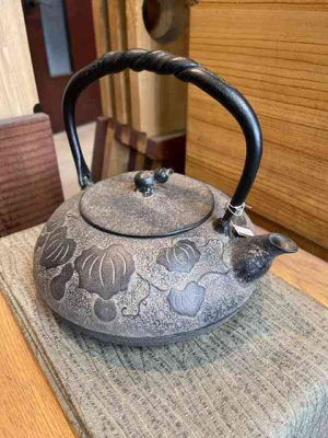 Nambu tekki teapots come in many interesting designs.