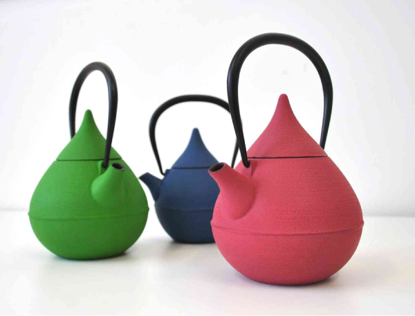 These colorful teapots are popular with people all around the world.