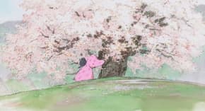 2013’s The Tale of Princess Kaguya is about a princess who longs to return to nature. With their lush depictions of natural settings, Ghibli films make audiences long for nature as well. (© 2013 Isao Takahata, Riko Sakaguchi/Studio Ghibli, NDHDMTK)