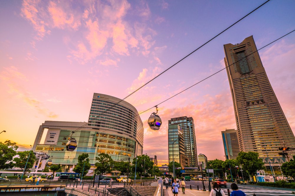 港未来 21 体现了横滨以人为本的规划理念。