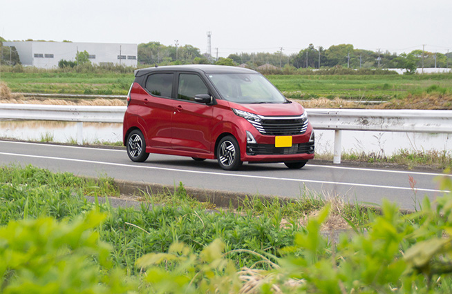 Roads in Japan can be very narrow, even outside of cities.
