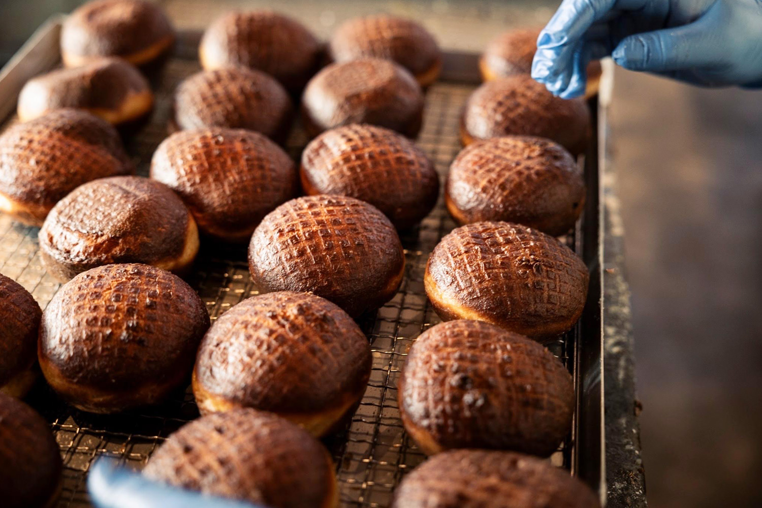 Nama donuts are popular around Japan