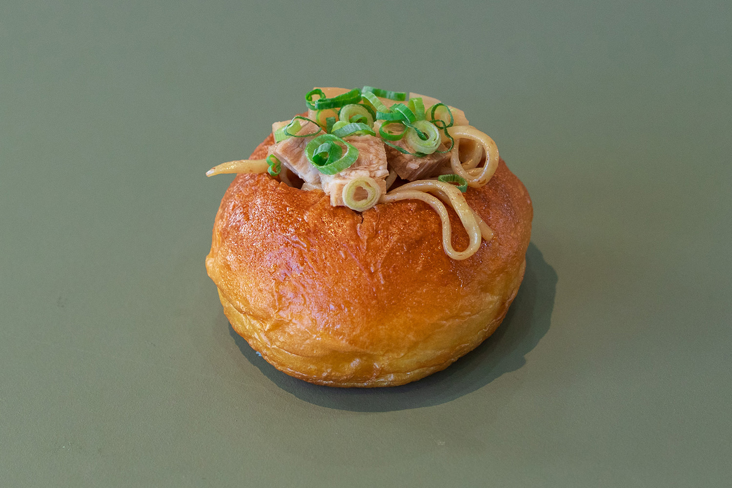 Nama donuts come in all sorts of flavors, including savory ones like fried noodles.