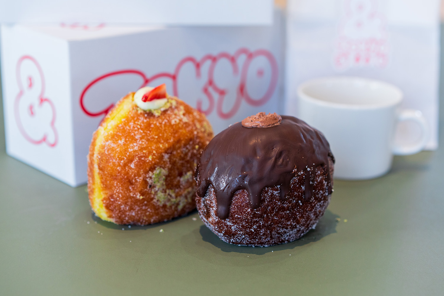 Nama donuts are typically deep-fried.
