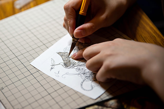 Anyone can try kirie; all you need is a piece of paper and something to cut it with.