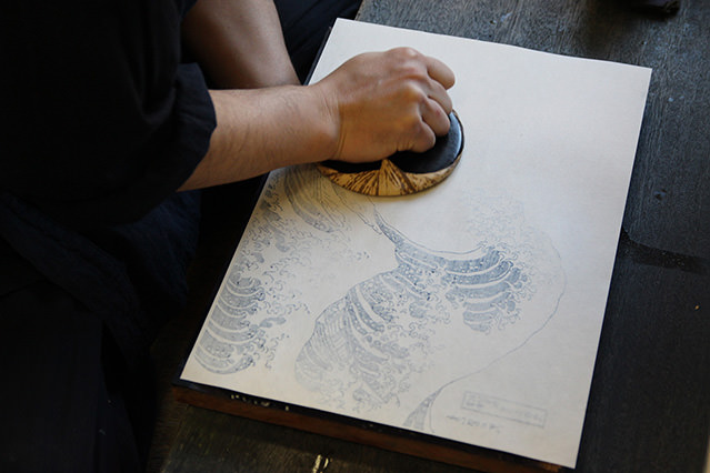 The Adachi Institute supports various crafts in the creation of contemporary ukiyo-e art.
