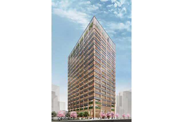 This new landmark will be Japan’s largest timber office tower when it is completed in 2028.