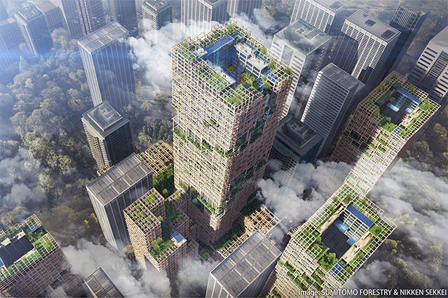 The W350 Project is set to be the world’s tallest wooden building.