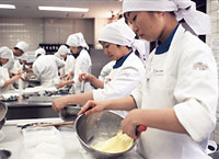 training to be confectioners