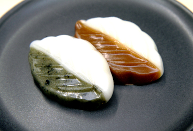 Les bekomochi, souvent consommés comme friandises de fête à Hokkaido et parfaits comme souvenirs