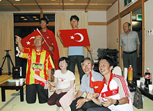 Supporters for Turkey